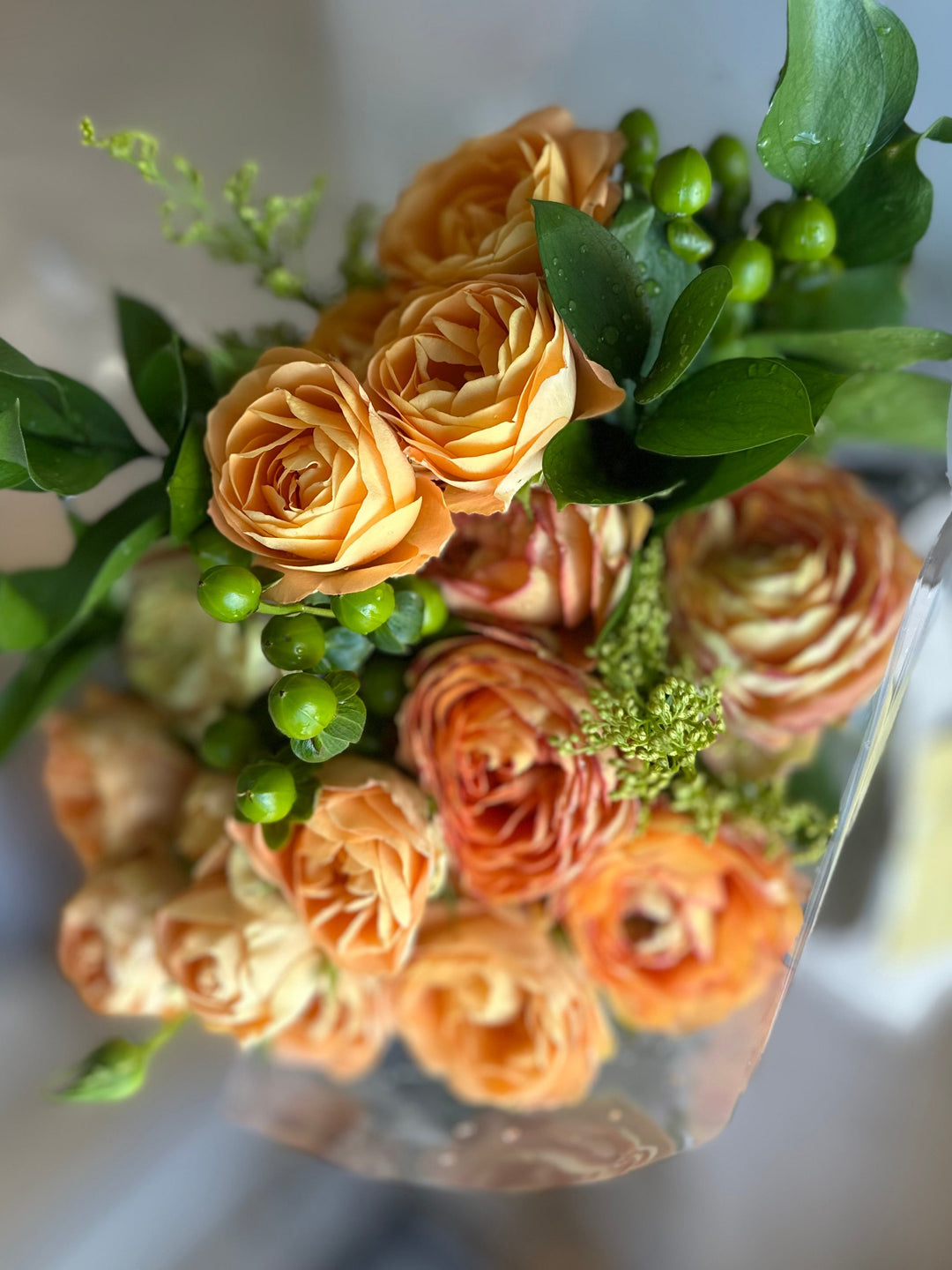 Rose arrangements