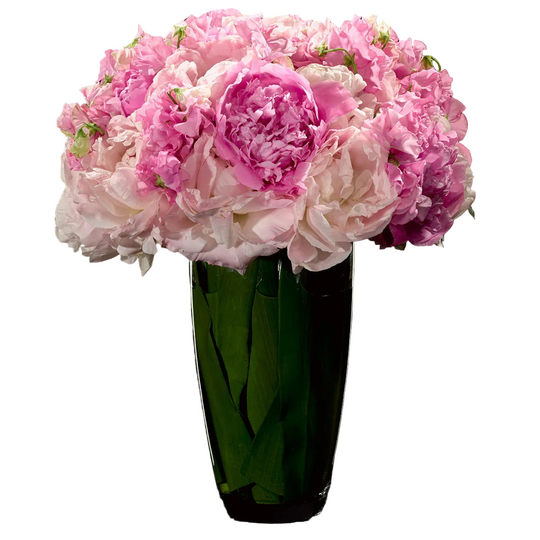 Peony and Sweet Pea Arrangement