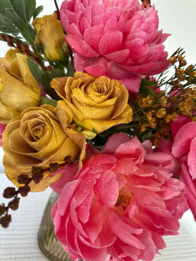 Coral Charm Peony Arrangement