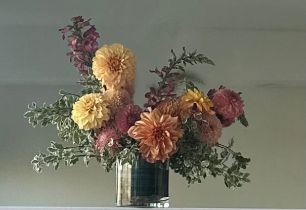 Fall Dahlia Arrangement
