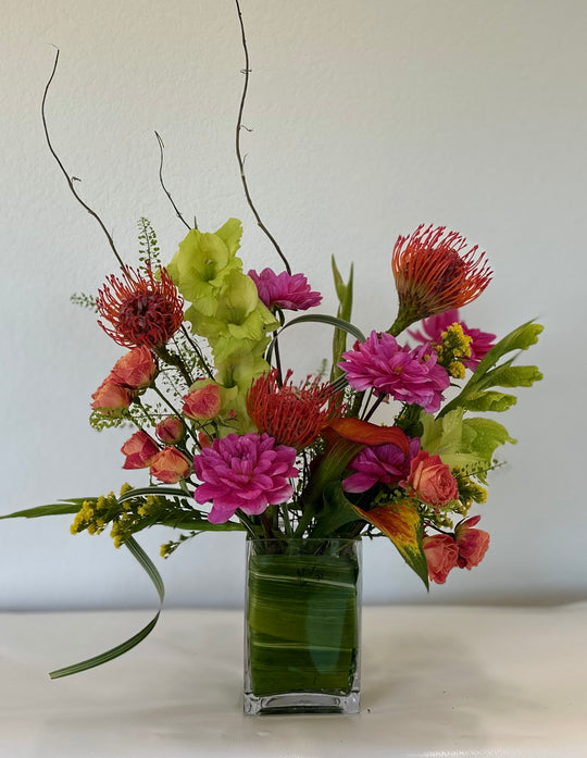 Protea in Jewel tones