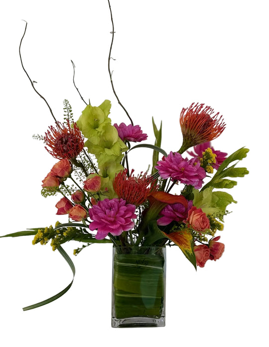 Protea in Jewel tones