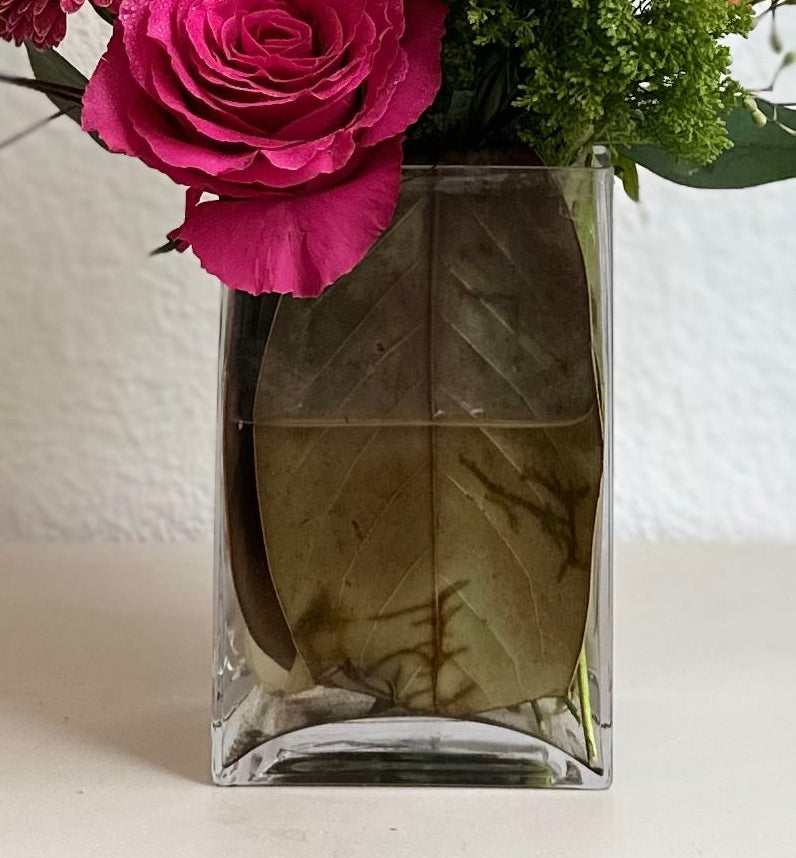 Magnolia Leaf arrangement in Jewel tones
