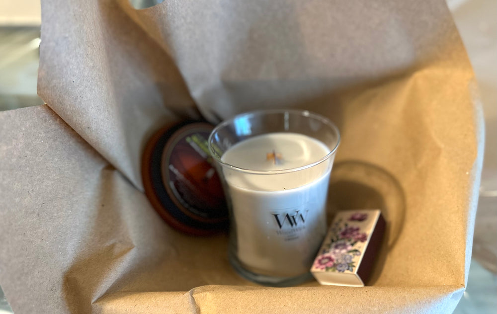Natures Wick Crackling Scented Candle