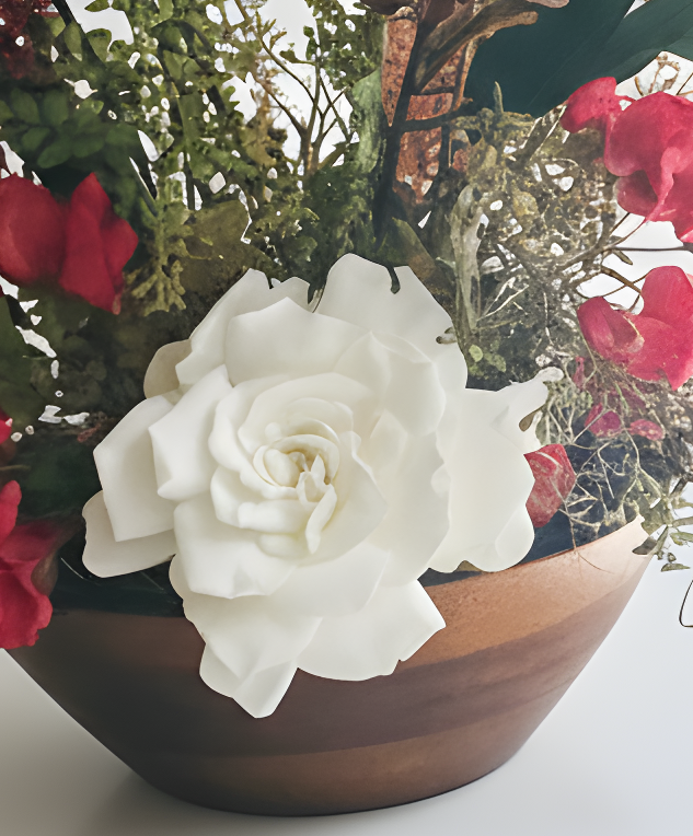 Ikebana inspired arrangement