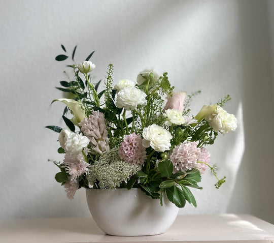 All White Arrangement