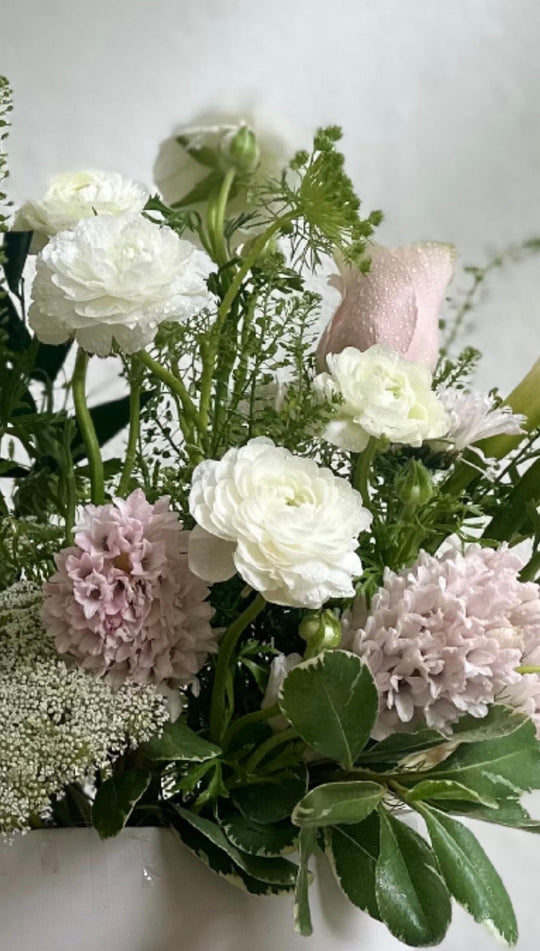 All White Arrangement