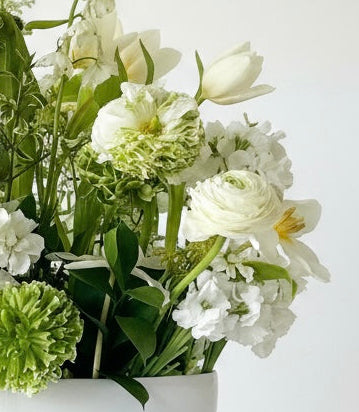 All White Arrangement
