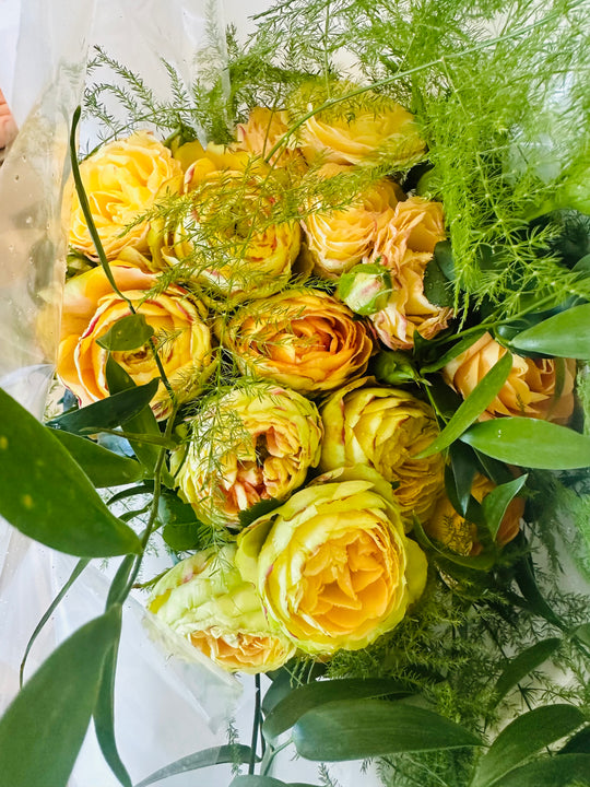 Garden Rose bouquet