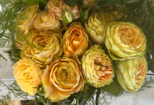 Garden Rose bouquet