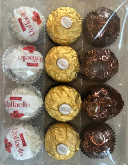 Ferraro Mixed Chocolate 12-Piece - Real Flowers Every Day 