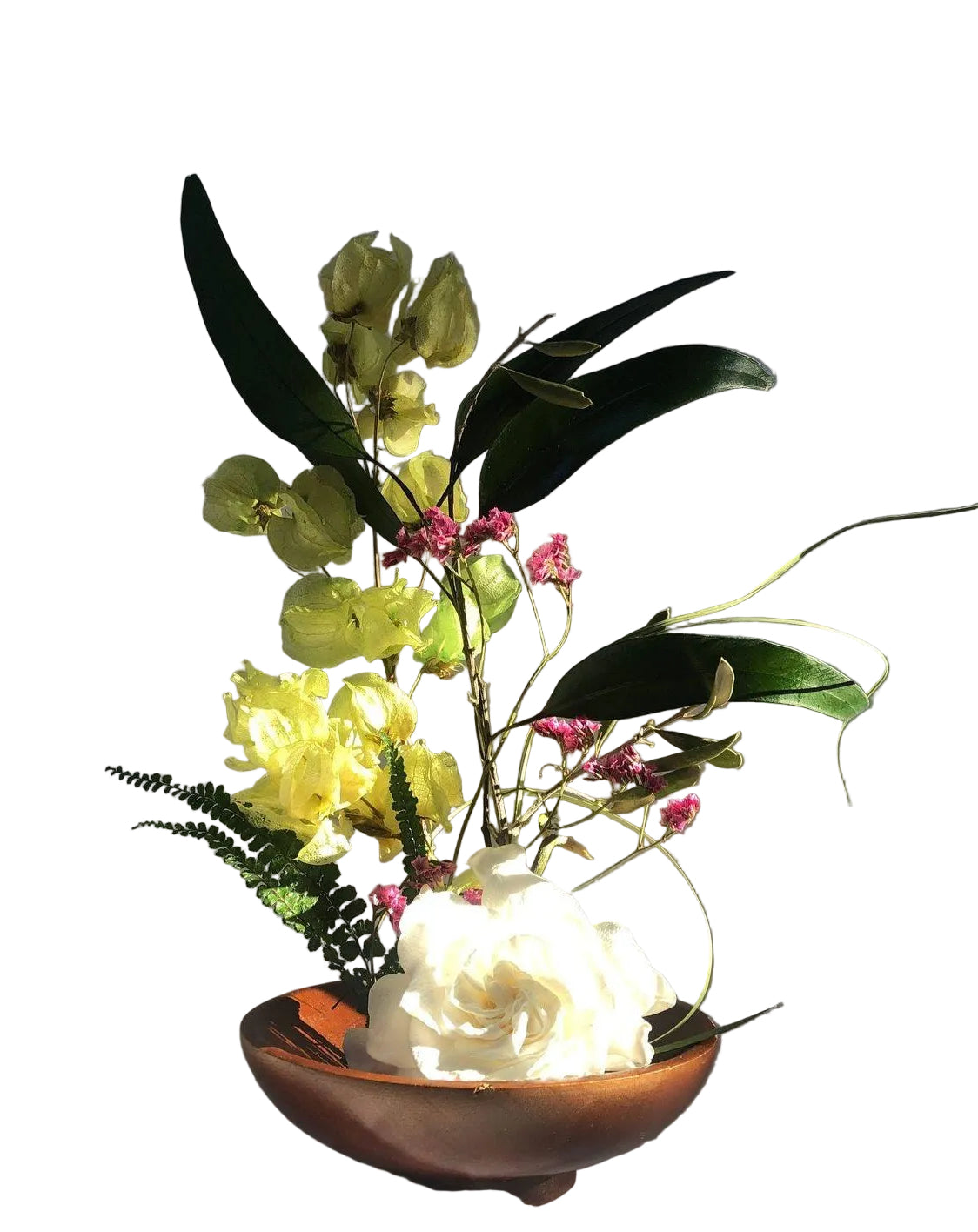 Ikebana inspired arrangement - Mediterranean - Real Flowers Every Day 