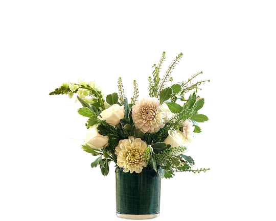 All White Arrangement
